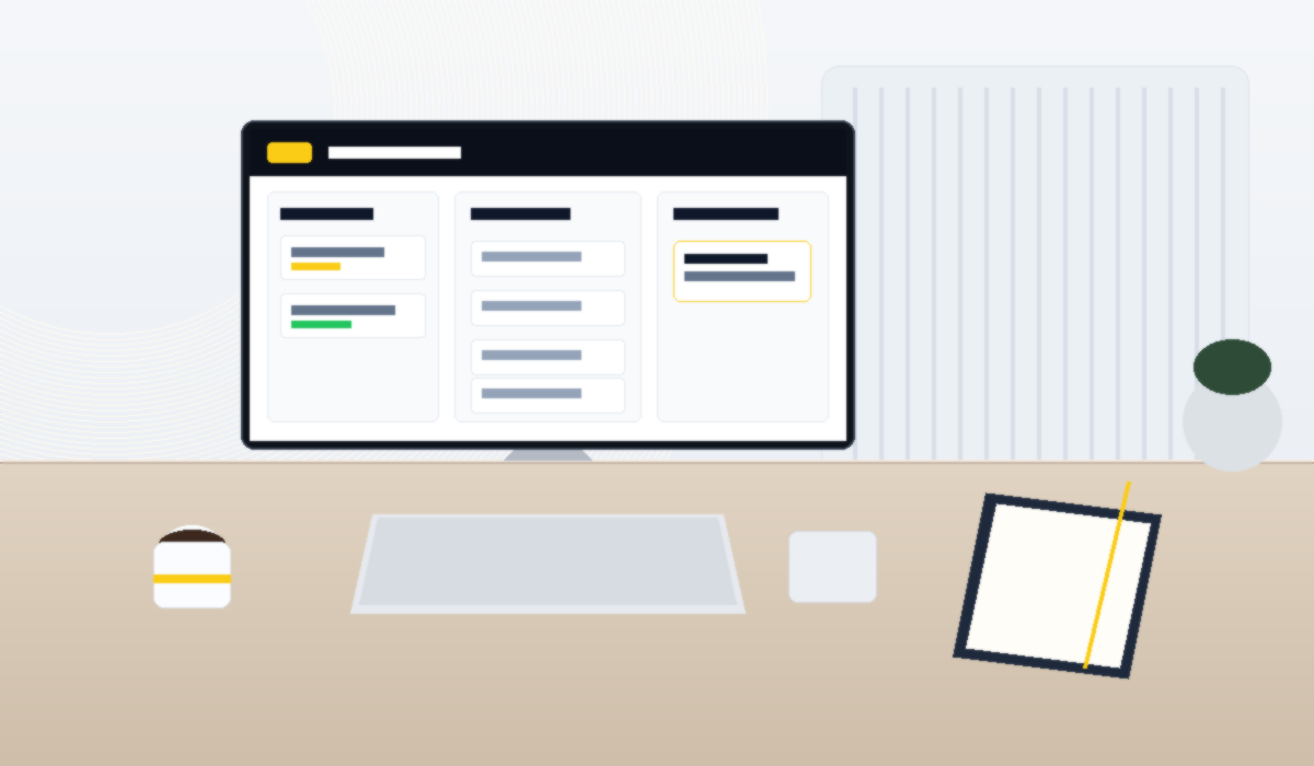Dedicated Virtual Assistant Working in Modern Remote Workspace